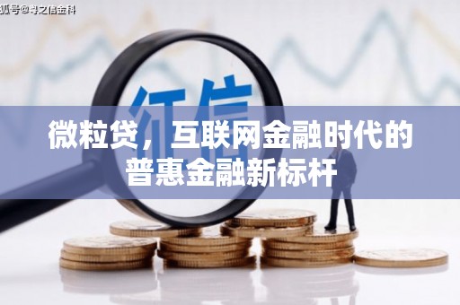 麻江微粒贷，互联网金融时代的普惠金融新标杆
