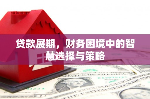 麻江贷款展期，财务困境中的智慧选择与策略