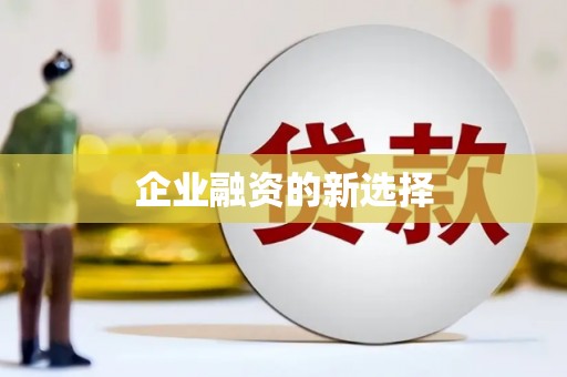 麻江企业融资的新选择