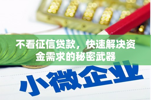 麻江不看征信贷款，快速解决资金需求的秘密武器
