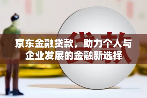 麻江京东金融贷款，助力个人与企业发展的金融新选择