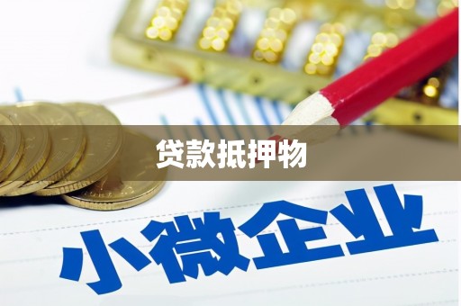 麻江贷款抵押物