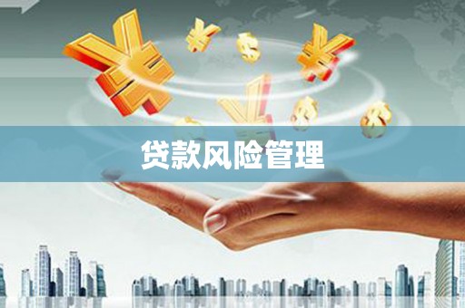 麻江贷款风险管理
