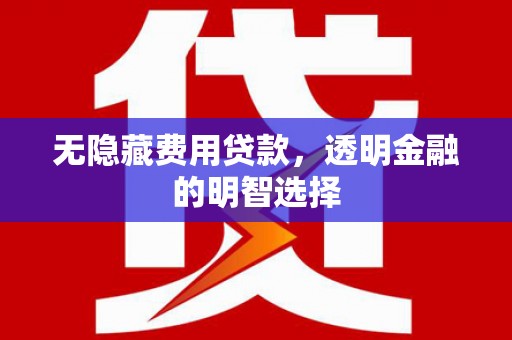 麻江无隐藏费用贷款，透明金融的明智选择