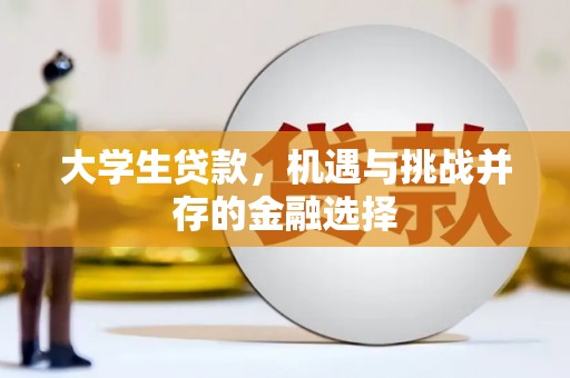 麻江大学生贷款，机遇与挑战并存的金融选择