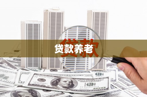 麻江贷款养老