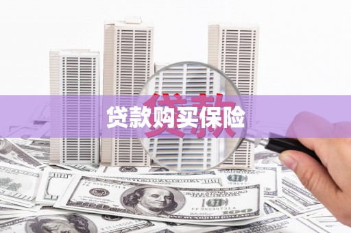 麻江贷款购买保险