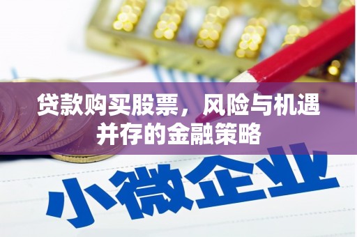 麻江贷款购买股票，风险与机遇并存的金融策略