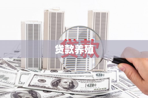 麻江贷款养殖
