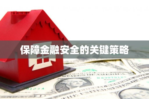 麻江保障金融安全的关键策略