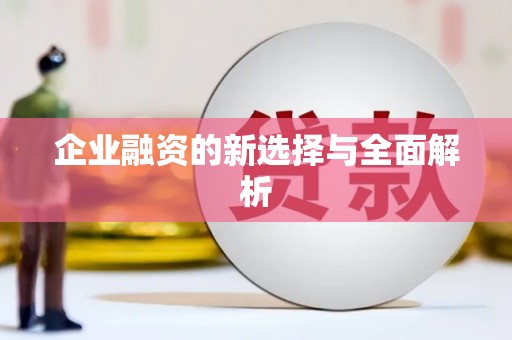 麻江企业融资的新选择与全面解析